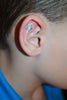 Blue/Glitter Pink Star Earring Tattoos