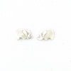 Sterling Silver Screw Back Earrings - Elephant