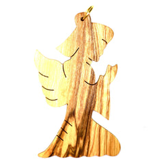 Olive Wood Christmas Decoration - ANGEL (A)