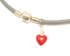 Red Heart Necklace Set