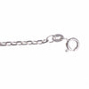 18" Diamond Cut Link:  Sterling Silver Chain