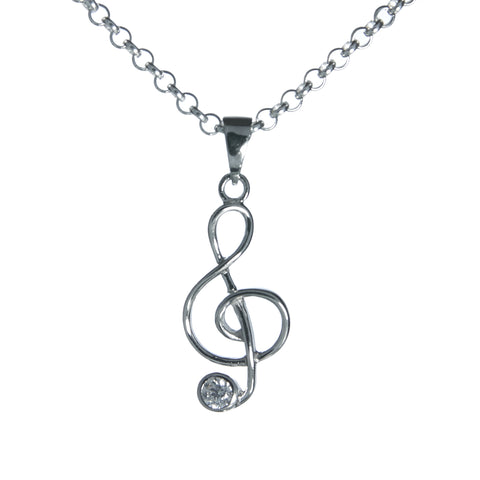 Music Note Necklace Set