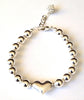 Kimberley Lang Silver Love Bracelet