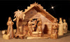 Olive Wood Christmas Nativity Set (D)