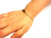 18K Gold Baby ID Bracelet - Ball Link