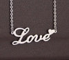 "Love" Necklace Set